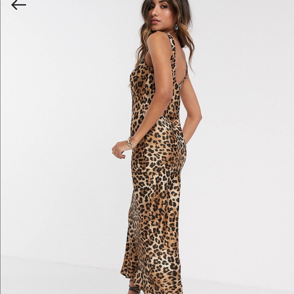 ASOS Leopard Slip Dress